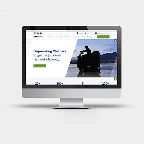 Abco Products new corporate website